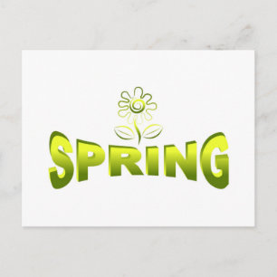 Frühjahr Postkarte