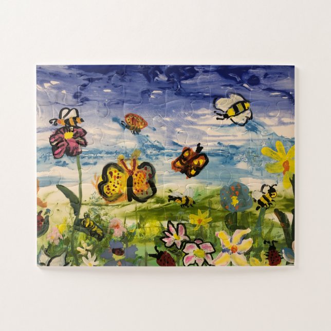 Frühjahr Puzzle (Horizontal)