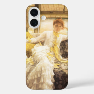 Frühjahr (Seaside) von James Tissot, Vintag Portra iPhone 16 Hülle