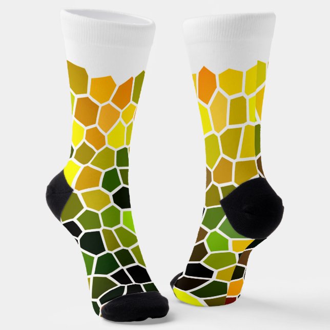 Frühjahr Socken (Gewinkelt)