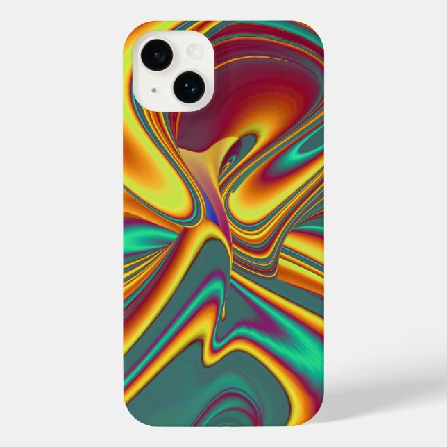 Frühjahr Sommer Blume Magie iPhone Hülle (Rückseite)