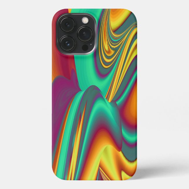 Frühjahr Sommer Blume Magie iPhone Hülle (Rückseite)