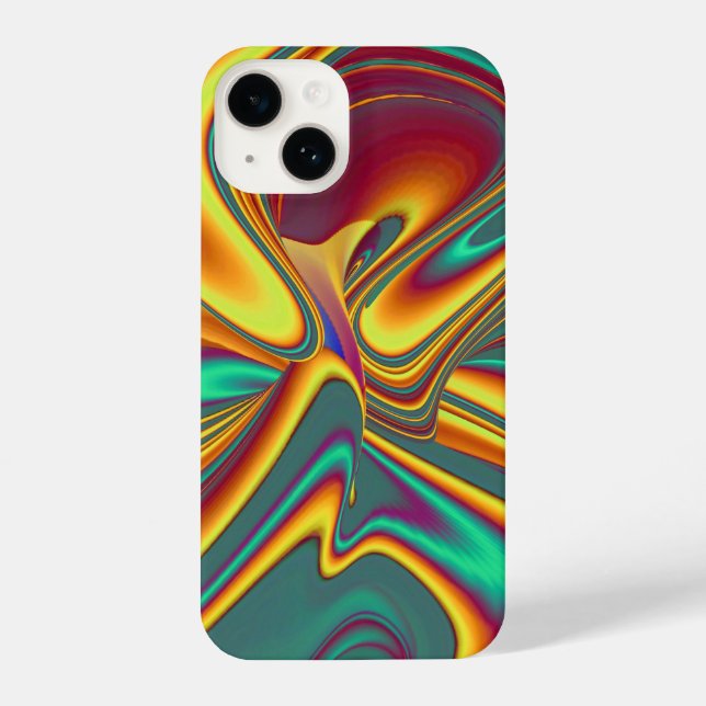 Frühjahr Sommer Blume Magie iPhone Hülle (Rückseite)