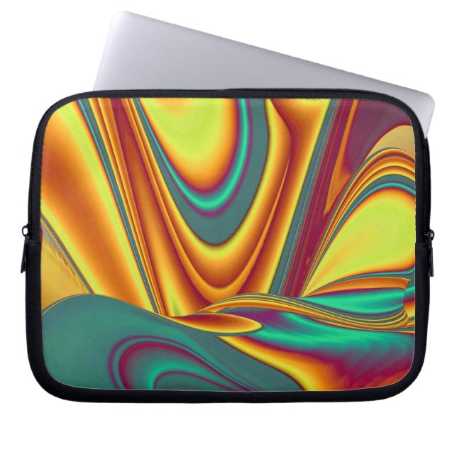 Frühjahr Sommer Blume Magie Laptopschutzhülle (Vorderseite)