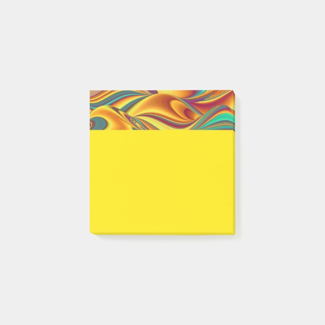 Frühjahr Sommer Blume Magie Post-it Klebezettel (Vorderseite)