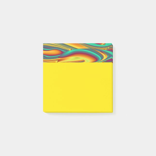 Frühjahr Sommer Blume Magie Post-it Klebezettel (Vorderseite)
