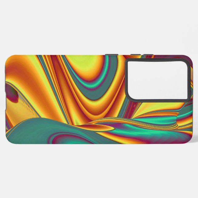 Frühjahr Sommer Blume Magie Samsung Galaxy Hülle (Linke Seite)