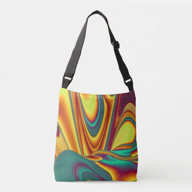 Frühjahr Sommer Blume Magie Tragetaschen Mit Langen Trägern (Vorderseite)