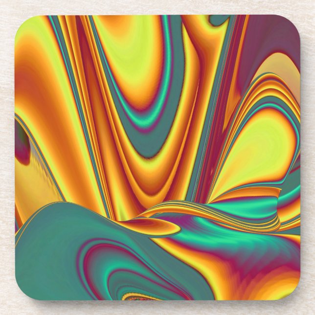 Frühjahr Sommer Blume Magie Untersetzer (Vorderseite)