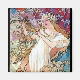 Frühjahr Sommer Winter Magnet