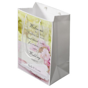 Frühjahr Vintage Blume Liebhaber Hochzeit Mittlere Geschenktüte