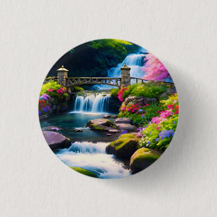 Frühjahr Wasserfall 1 Button