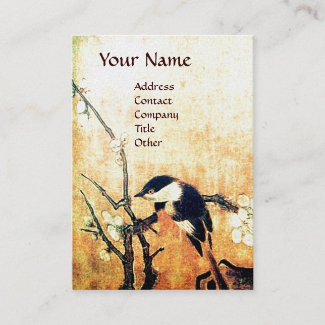 FRÜHJAHRESMONOGRAM VISITENKARTE (Vorderseite)