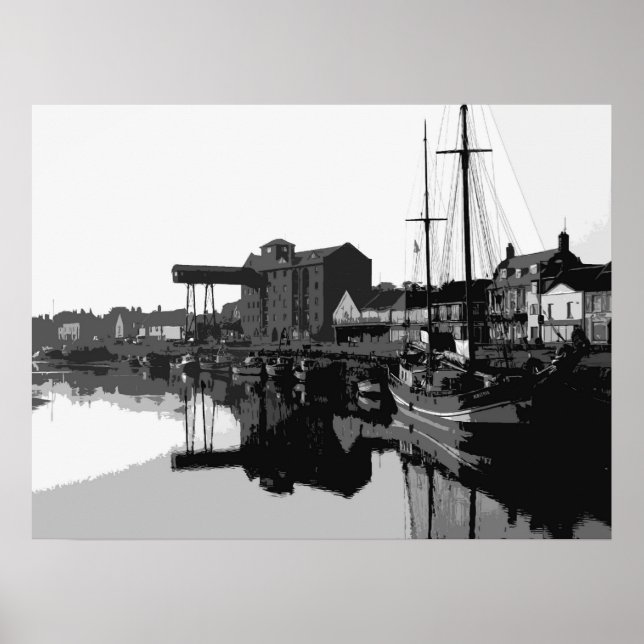 FRÜHJAHRHUNDERT AM WELLS-NEXT-MEER POSTER (Vorne)