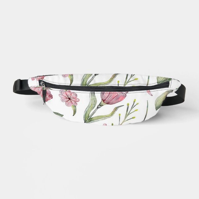 Frühjahrs-Blume 2-seitige Druckversion Bauchtasche (Vorderseite)