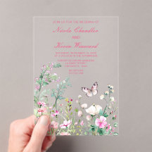 Frühjahrs-Grünen-Schmetterling-Hochzeit