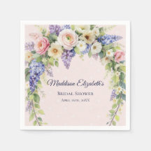Frühjahrs-Hochzeitsdusche mit Blumenmotiven