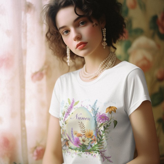 Frühjahrs-Ostereier-Blume T-Shirt (Von Creator hochgeladen)