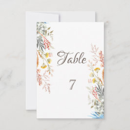 Frühjahrs-Wildblume auf Wiese getrocknet Einladung