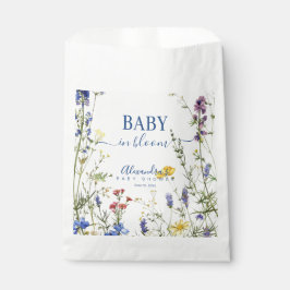Frühjahrs-Wildblumen Baby in Bloom Baby-Dusche Geschenktütchen