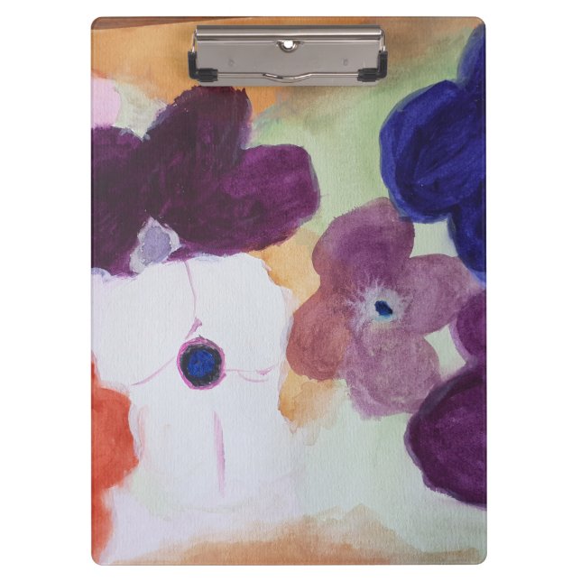 Frühjahrsanemonen Klemmbrett (Vorderseite)