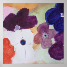 Frühjahrsanemonen Poster