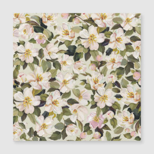 Frühjahrsblossom Baumzweige Muster Magnetkarte