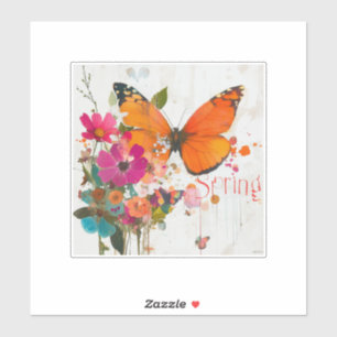 Frühjahrsblumen, 2025, aufkleber