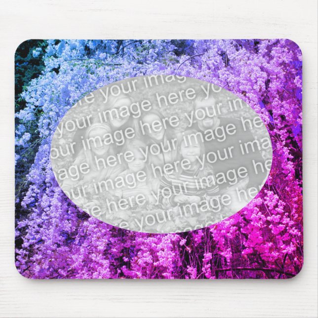 Frühjahrsblüte Blütenfoto-Vorlage Mousepad (Vorne)