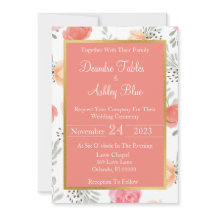 Frühjahrsblüte Einladung zur Hochzeit