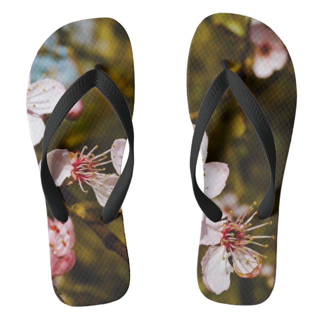 Frühjahrsblüte Flip Flops (Fußbett)