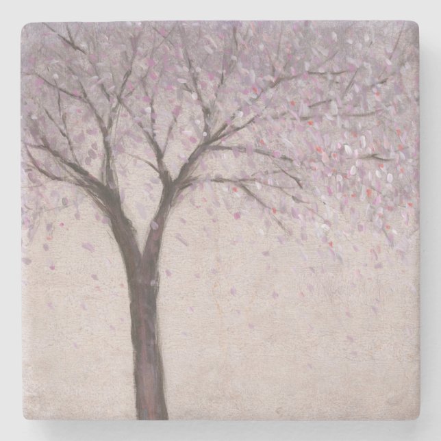 Frühjahrsblüte II Steinuntersetzer (Vorderseite)