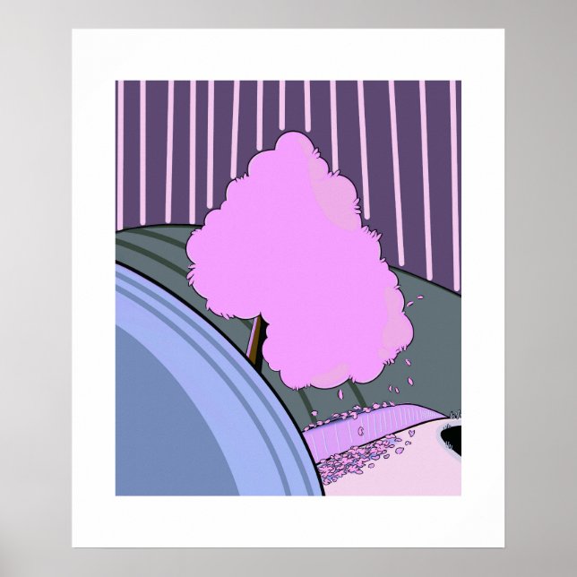 Frühjahrsblüte – Minimaler saisonaler Poster von S (Vorne)