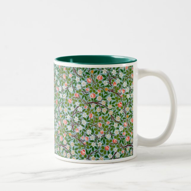Frühjahrsblüten Zweifarbige Tasse (Rechts)