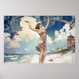 Frühjahrserhöhung Poster