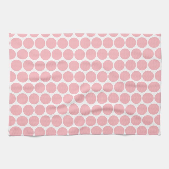 Frühjahrsfarbe Kristallfarbe Rose Geschirrtuch (Horizontal)