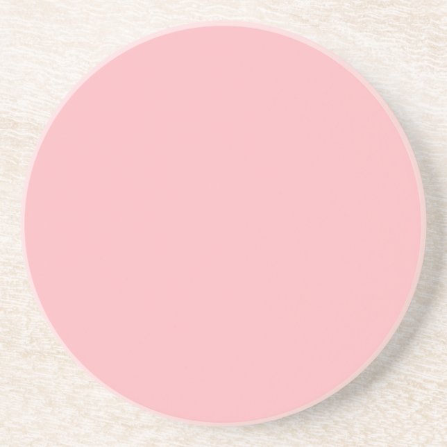 Frühjahrsfarbe Kristallfarbe Rose Getränkeuntersetzer (Vorne)