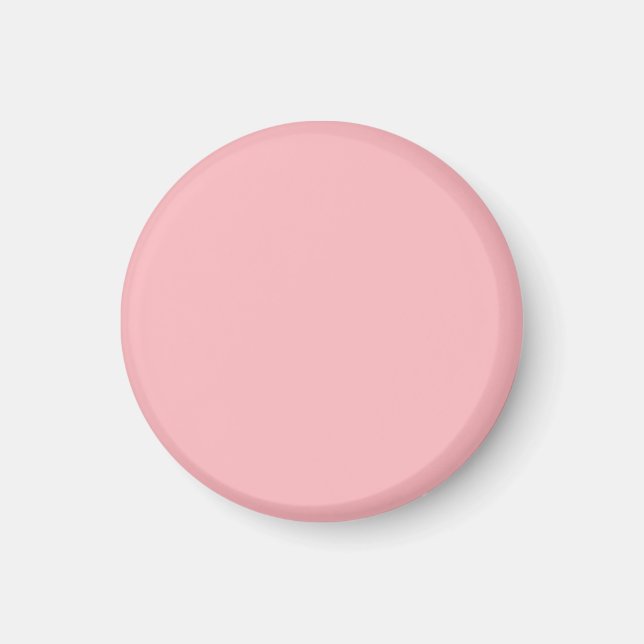 Frühjahrsfarbe Kristallfarbe Rose Magnet (Vorne)