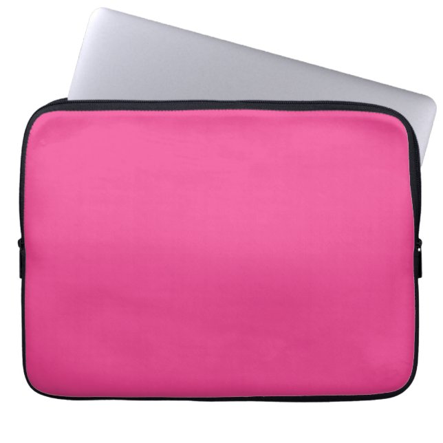 Frühjahrsfarbe Lila Laptopschutzhülle (Vorderseite)