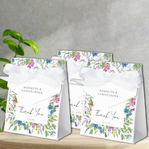 Frühjahrsfeier Wildblumen Geschenkschachtel