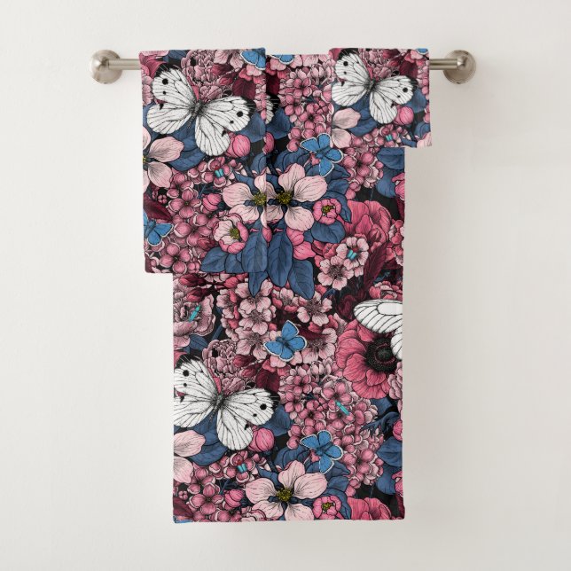 Frühjahrsgarten Badhandtuch Set (Insitu)