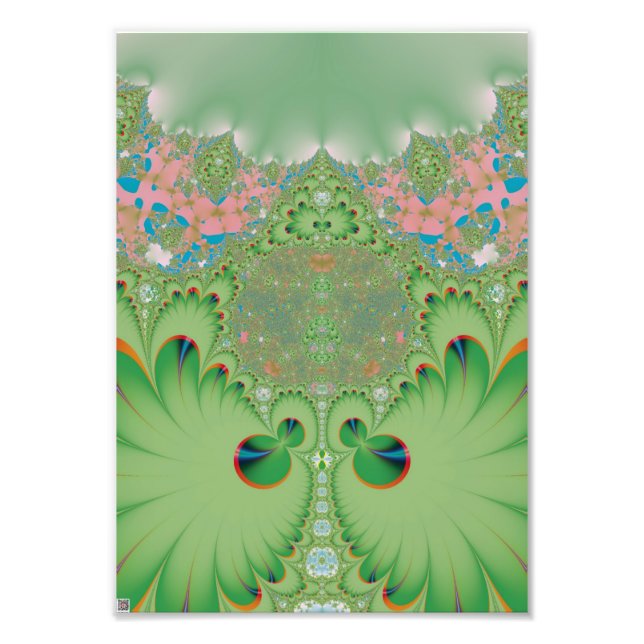 Frühjahrsgarten Fotodruck (Vorne)