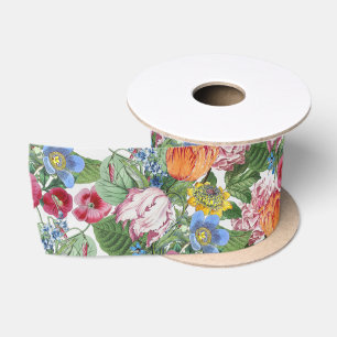 Frühjahrsgarten Satinband