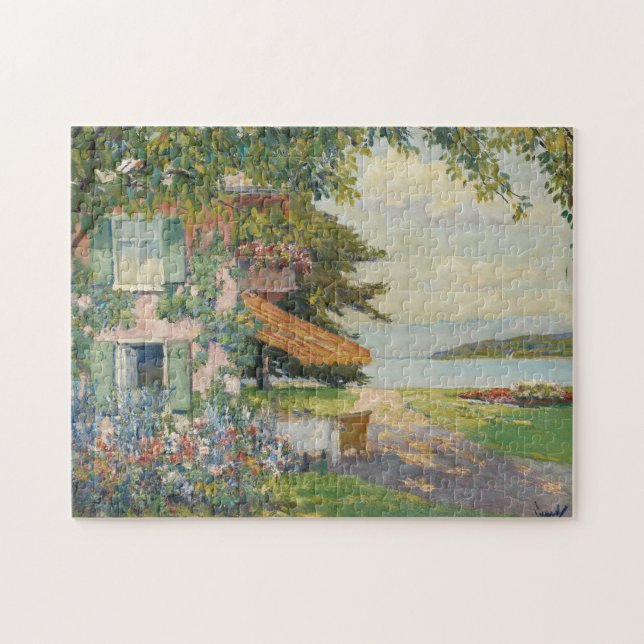 Frühjahrsgarten Starnberg | Edward Cucuel Puzzle (Horizontal)