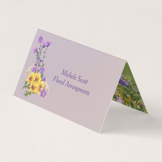 Frühjahrsgartenkollektion Visitenkarten (Vorderseite)