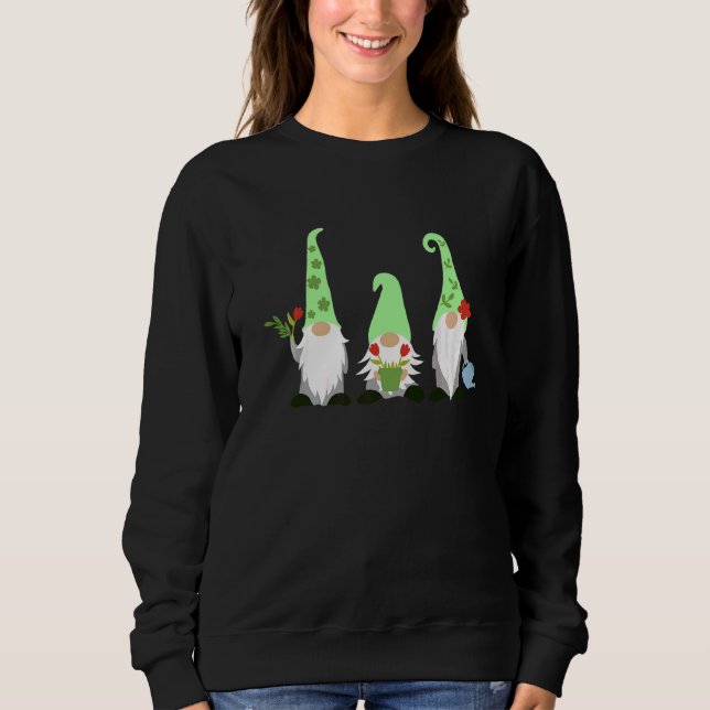 Frühjahrsgnomes Sweatshirt (Vorderseite)