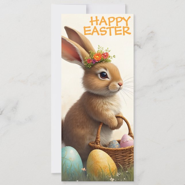 Frühjahrsgruß vom Osterhasen (Vorderseite)