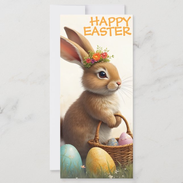 Frühjahrsgruß vom Osterhasen (Vorderseite)