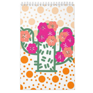 Frühjahrskaktus Kalender