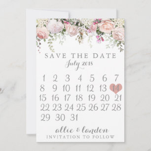 Frühjahrskalender Save the Date